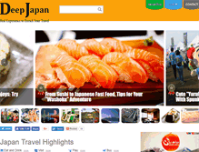 Tablet Screenshot of deepjapan.org